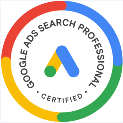 Google Ads Search Professional Certified badge