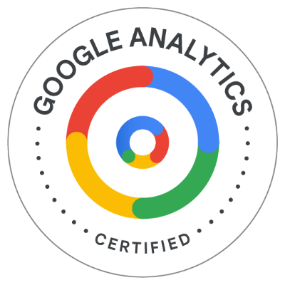 Google Analytics Certified badge